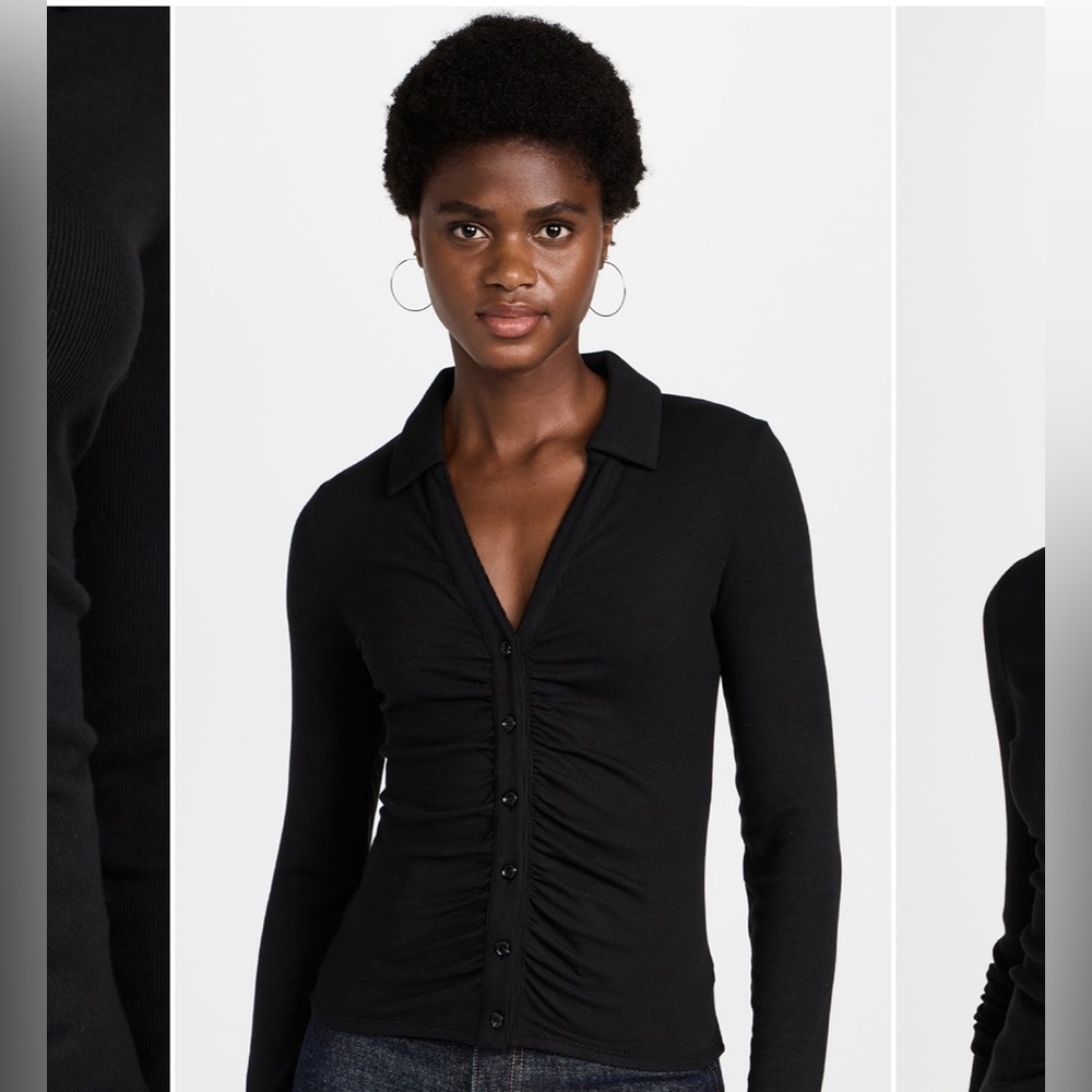 Paige Lafayette top black XS